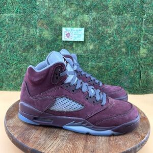 Air Jordan 5 Retro SE GS 'Burgundy' 2023 6.5youth/8 women
